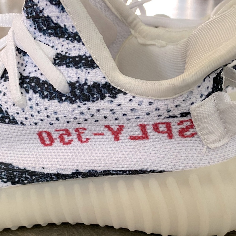 Yeezy black & white sneakers